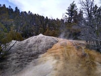Swan Lake da Gardiner via Mammoth