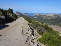 Talaia d'Albercutx von Coll de la Creueta