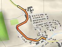 Talstrasse von Fultenbach