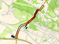 Talstrasse da Püsselbürener Damm