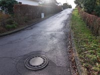 Talweg über Im Städchen
