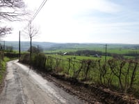 Tancrémont from Juslenville via Pouillou-Fourneau