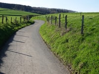 Tancrémont da Theux via Route de la Carrière