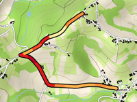 Tannbergweg vanuit Jamm