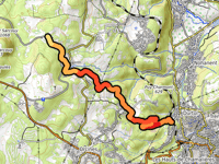 Bois des Chauffages von Clermont-Ferrand über Ternant