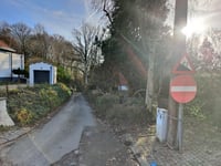 Terspout über Hollandstraat