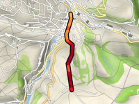 Tetbury Lane von Nailsworth