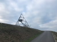 Tetraeder Bottrop / Halde Beckstrasse via Nierfeldweg