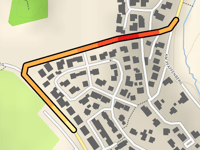 Teugner Strasse from Lengfeld