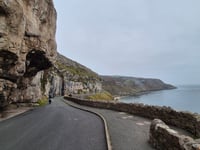 The Great Orme z Llandudno przez Marine Drive