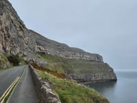 The Great Orme von Llandudno über Marine Drive