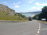 The Great Orme von Llandudno über Ty Gwyn Road