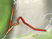 The Slad / Chestnuts Hill via Lilac Lodge