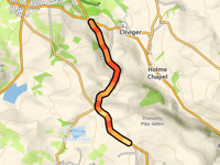 Thievely Pike via Bacup Road