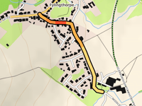 Thorpe Green Bank via Middlewood Lane