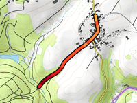 Tintange via Route de Warnach
