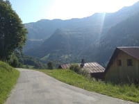 Tioulevé von Aiguebelle über Route du Replat