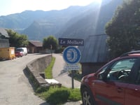 Tioulevé von Aiguebelle über Route du Replat