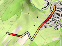 Tittenberg vanuit Grafschaft