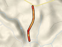Toms Knob desde Snow Creek
