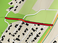 Toni-Steingass-Strasse da Kommern via Am Hang