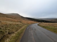 Torpantau desde Talybont Reservoir
