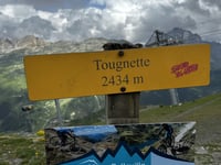 Col de Tougnète von Les Ménuires