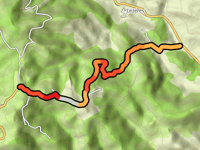 Touron des Gauziats vanuit Ruisseau de Camarade via Cap de la Goutte