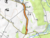 Træden via Brunbanken