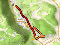 Traifelberg über Alte Zahnradstrecke