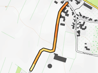 Tranderup via Løkkeshøjvej