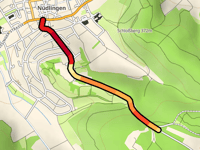 Trauerwald da Nüdlingen