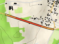 Traunsteiner Strasse from Hemhof