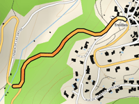 Treilles from Ruisseau de l'Arènes via Route des Corbières