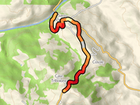 Tribolone über Sasso d’Ombrone