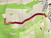 Triebgrund da Schaippach via Breitenäckerweg