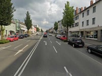 Trierer Strasse depuis Vennbahnweg
