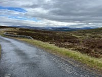 Trinafour Hill depuis Dalnarcardoch