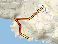 Triq id-Dar tal-Providenza da Għar Lapsi