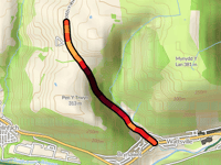 Troed-y-Rhiw Road from Wattsville