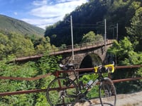 Trontano z Croppo przez Strada Vecchia