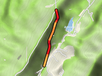Tucker Mountain Road da Sand Valley Road