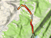Tucker Mountain Road von Spunky Hollow Road