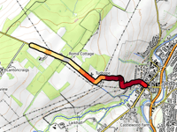 Tudhope Loaning desde Jedburgh