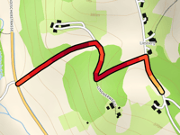 Tuitweberweg Süd über Liessweg