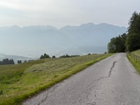 Tulferberg depuis Hall in Tirol