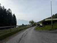 Tulferberg depuis Hall in Tirol