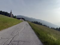 Tulferberg depuis Hall in Tirol