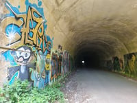 Tunnel du Mortier von Autrans über Route Forestiere des Feneys