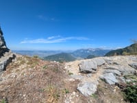 Col de Montaud / Tunnel du Mortier von Veurey-Voroize